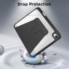 imageCACOE 360 Rotating Case for iPad A16 11th10th Generation with Pencil Holder 20252022 11109 inch Shockproof Cover for iPad 1110 Gen with Stand Blackblack