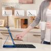 imageCACOE Case Keyboard Compatible with iPad 11th A16  10th Generation Keyboard Compatible with iPad 11109 inch 20252022 with Touchpad 7Color Lighting Detachable Wireless Navy BlueNavy Blue