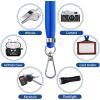 imageCACOE Cell Phone Lanyard 2 Pcs1 Pcs Adjustable Neck Strap1 Pcs Wrist Strap 2 Pcs Pads Universal Crossbody Multifuctional Compatible with Most SmartphonesBlackDark Blue