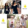 imageCACOE Cell Phone Lanyard 2 Pcs1 Pcs Adjustable Neck Strap1 Pcs Wrist Strap 2 Pcs Pads Universal Crossbody Multifuctional Compatible with Most SmartphonesBlackBlackyellow