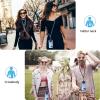 imageCACOE Cell Phone Lanyard 2 Pcs1 Pcs Adjustable Neck Strap1 Pcs Wrist Strap 2 Pcs Pads Universal Crossbody Multifuctional Compatible with Most SmartphonesBlackBlackbright Blue