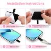 imageCACOE Cell Phone Lanyard 2 Pcs1 Pcs Adjustable Neck Strap1 Pcs Wrist Strap 2 Pcs Pads Universal Crossbody Multifuctional Compatible with Most SmartphonesBlackBlackbright Pink