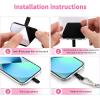 imageCACOE Cell Phone Lanyard 2 Pcs1 Pcs Adjustable Neck Strap1 Pcs Wrist Strap 2 Pcs Pads Universal Crossbody Multifuctional Compatible with Most SmartphonesBlackBlackrose Red