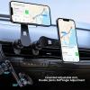 imageCACOE MagSafe Car Vent Phone Mount Magnetic Phone Holder for iPhone 14 13 12 and Android Phones 360 Adjustable Sturdy Magnetic Force Wide Compatibility