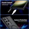 imageCACOE Magnetic Case for Samsung Galaxy S23 Ultra 5G 68 inchCompatible with MagSafe ampamp Magnetic Car Phone MountAntiFingerprint TPU Thin Phone Cases Cover Protective Shockproof Black