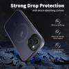 imageCACOE Magnetic Case for iPhone 12 ampamp iPhone 12 Pro 2020 61 inchCompatible with MagSafe ampamp Magnetic Car Phone MountTPU Thin Phone Cases Cover Protective Shockproof AntiFingerprintMatte BlackDark Blue