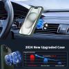 imageCACOE Magnetic Case for iPhone 12 ampamp iPhone 12 Pro 2020 61 inchCompatible with MagSafe ampamp Magnetic Car Phone MountTPU Thin Phone Cases Cover Protective Shockproof AntiFingerprintMatte BlackDark Green