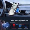 imageCACOE Magnetic Case for iPhone 12 ampamp iPhone 12 Pro 2020 61 inchCompatible with MagSafe ampamp Magnetic Car Phone MountTPU Thin Phone Cases Cover Protective Shockproof AntiFingerprintMatte BlackDark Purple