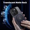 imageCACOE Magnetic Case for iPhone 12 ampamp iPhone 12 Pro 2020 61 inchCompatible with MagSafe ampamp Magnetic Car Phone MountTPU Thin Phone Cases Cover Protective Shockproof AntiFingerprintMatte BlackDark Blue