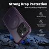 imageCACOE Magnetic Case for iPhone 12 ampamp iPhone 12 Pro 2020 61 inchCompatible with MagSafe ampamp Magnetic Car Phone MountTPU Thin Phone Cases Cover Protective Shockproof AntiFingerprintMatte BlackDark Purple