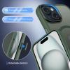 imageCACOE Magnetic Case for iPhone 12 ampamp iPhone 12 Pro 2020 61 inchCompatible with MagSafe ampamp Magnetic Car Phone MountTPU Thin Phone Cases Cover Protective Shockproof AntiFingerprintMatte BlackDark Green