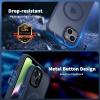 imageCACOE Magnetic Case for iPhone 12 ampamp iPhone 12 Pro 2020 61 inchCompatible with MagSafe ampamp Magnetic Car Phone MountTPU Thin Phone Cases Cover Protective Shockproof AntiFingerprintMatte BlackDark Blue