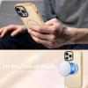 imageCACOE Magnetic Case for iPhone 12 ampamp iPhone 12 Pro 2020 61 inchCompatible with MagSafe ampamp Magnetic Car Phone MountTPU Thin Phone Cases Cover Protective Shockproof AntiFingerprintMatte BlackOrange Yellow