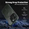 imageCACOE Magnetic Case for iPhone 12 ampamp iPhone 12 Pro 2020 61 inchCompatible with MagSafe ampamp Magnetic Car Phone MountTPU Thin Phone Cases Cover Protective Shockproof AntiFingerprintMatte BlackDark Green