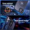 imageCACOE Magnetic Case for iPhone 12 ampamp iPhone 12 Pro 2020 61 inchCompatible with MagSafe ampamp Magnetic Car Phone MountTPU Thin Phone Cases Cover Protective Shockproof AntiFingerprintMatte BlackDark Blue