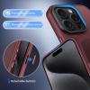 imageCACOE Magnetic Case for iPhone 12 ampamp iPhone 12 Pro 2020 61 inchCompatible with MagSafe ampamp Magnetic Car Phone MountTPU Thin Phone Cases Cover Protective Shockproof AntiFingerprintMatte BlackDark Red