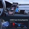 imageCACOE Magnetic Case for iPhone 12 ampamp iPhone 12 Pro 2020 61 inchCompatible with MagSafe ampamp Magnetic Car Phone MountTPU Thin Phone Cases Cover Protective Shockproof AntiFingerprintMatte BlackDark Blue