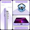 imageCACOE Magnetic Case for iPhone 12 ampamp iPhone 12 Pro 2020 61 inchCompatible with MagSafe ampamp Magnetic Car Phone MountTPU Thin Phone Cases Cover Protective Shockproof AntiFingerprintMatte BlackLight Purple