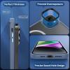 imageCACOE Magnetic Case for iPhone 12 ampamp iPhone 12 Pro 2020 61 inchCompatible with MagSafe ampamp Magnetic Car Phone MountTPU Thin Phone Cases Cover Protective Shockproof AntiFingerprintMatte BlackLight Blue