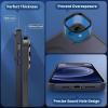 imageCACOE Magnetic Case for iPhone 12 ampamp iPhone 12 Pro 2020 61 inchCompatible with MagSafe ampamp Magnetic Car Phone MountTPU Thin Phone Cases Cover Protective Shockproof AntiFingerprintMatte BlackDark Blue