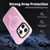 imageCACOE Magnetic Case for iPhone 12 ampamp iPhone 12 Pro 2020 61 inchCompatible with MagSafe ampamp Magnetic Car Phone MountTPU Thin Phone Cases Cover Protective Shockproof AntiFingerprintMatte BlackPink