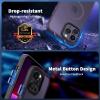 imageCACOE Magnetic Case for iPhone 12 ampamp iPhone 12 Pro 2020 61 inchCompatible with MagSafe ampamp Magnetic Car Phone MountTPU Thin Phone Cases Cover Protective Shockproof AntiFingerprintMatte BlackDark Purple
