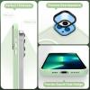 imageCACOE Magnetic Case for iPhone 12 ampamp iPhone 12 Pro 2020 61 inchCompatible with MagSafe ampamp Magnetic Car Phone MountTPU Thin Phone Cases Cover Protective Shockproof AntiFingerprintMatte BlackLight Green