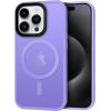 imageCACOE Magnetic Case for iPhone 12 ampamp iPhone 12 Pro 2020 61 inchCompatible with MagSafe ampamp Magnetic Car Phone MountTPU Thin Phone Cases Cover Protective Shockproof AntiFingerprintMatte BlackLight Purple