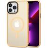imageCACOE Magnetic Case for iPhone 12 ampamp iPhone 12 Pro 2020 61 inchCompatible with MagSafe ampamp Magnetic Car Phone MountTPU Thin Phone Cases Cover Protective Shockproof AntiFingerprintMatte BlackOrange Yellow