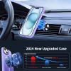imageCACOE Magnetic Case for iPhone 12 ampamp iPhone 12 Pro 2020 61 inchCompatible with MagSafe ampamp Magnetic Car Phone MountTPU Thin Phone Cases Cover Protective Shockproof AntiFingerprintMatte BlackLight Purple