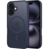 imageCACOE Magnetic Case for iPhone 12 ampamp iPhone 12 Pro 2020 61 inchCompatible with MagSafe ampamp Magnetic Car Phone MountTPU Thin Phone Cases Cover Protective Shockproof AntiFingerprintMatte BlackDark Blue