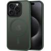 imageCACOE Magnetic Case for iPhone 12 ampamp iPhone 12 Pro 2020 61 inchCompatible with MagSafe ampamp Magnetic Car Phone MountTPU Thin Phone Cases Cover Protective Shockproof AntiFingerprintMatte BlackDark Green