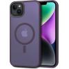 imageCACOE Magnetic Case for iPhone 12 ampamp iPhone 12 Pro 2020 61 inchCompatible with MagSafe ampamp Magnetic Car Phone MountTPU Thin Phone Cases Cover Protective Shockproof AntiFingerprintMatte BlackDark Purple