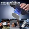 imageCACOE Magnetic Case for iPhone 12 ampamp iPhone 12 Pro 2020 61 inchCompatible with MagSafe ampamp Magnetic Car Phone MountTPU Thin Phone Cases Cover Protective Shockproof AntiFingerprintMatte BlackDark Blue