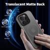 imageCACOE Magnetic Case for iPhone 12 ampamp iPhone 12 Pro 2020 61 inchCompatible with MagSafe ampamp Magnetic Car Phone MountTPU Thin Phone Cases Cover Protective Shockproof AntiFingerprintMatte BlackLight Gray