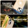 imageCACOE Magnetic Case for iPhone 12 ampamp iPhone 12 Pro 2020 61 inchCompatible with MagSafe ampamp Magnetic Car Phone MountTPU Thin Phone Cases Cover Protective Shockproof AntiFingerprintMatte BlackOrange Yellow
