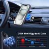 imageCACOE Magnetic Case for iPhone 12 ampamp iPhone 12 Pro 2020 61 inchCompatible with MagSafe ampamp Magnetic Car Phone MountTPU Thin Phone Cases Cover Protective Shockproof AntiFingerprintMatte BlackDark Blue