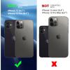 imageCACOE Magnetic Case for iPhone 12 ampamp iPhone 12 Pro 2020 61 inchCompatible with MagSafe ampamp Magnetic Car Phone MountTPU Thin Phone Cases Cover Protective Shockproof AntiFingerprintMatte BlackDark Blue