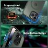 imageCACOE Magnetic Case for iPhone 12 ampamp iPhone 12 Pro 2020 61 inchCompatible with MagSafe ampamp Magnetic Car Phone MountTPU Thin Phone Cases Cover Protective Shockproof AntiFingerprintMatte BlackDark Green