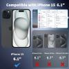 imageCACOE Magnetic Case for iPhone 12 ampamp iPhone 12 Pro 2020 61 inchCompatible with MagSafe ampamp Magnetic Car Phone MountTPU Thin Phone Cases Cover Protective Shockproof AntiFingerprintMatte BlackLight Purple