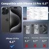 imageCACOE Magnetic Case for iPhone 12 ampamp iPhone 12 Pro 2020 61 inchCompatible with MagSafe ampamp Magnetic Car Phone MountTPU Thin Phone Cases Cover Protective Shockproof AntiFingerprintMatte BlackDark Blue