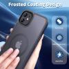 imageCACOE Magnetic Case for iPhone 12 ampamp iPhone 12 Pro 2020 61 inchCompatible with MagSafe ampamp Magnetic Car Phone MountTPU Thin Phone Cases Cover Protective Shockproof AntiFingerprintMatte BlackDark Blue