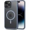imageCACOE Magnetic Case for iPhone 12 ampamp iPhone 12 Pro 2020 61 inchCompatible with MagSafe ampamp Magnetic Car Phone MountTPU Thin Phone Cases Cover Protective Shockproof AntiFingerprintMatte BlackLight Blue