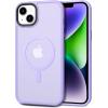 imageCACOE Magnetic Case for iPhone 12 ampamp iPhone 12 Pro 2020 61 inchCompatible with MagSafe ampamp Magnetic Car Phone MountTPU Thin Phone Cases Cover Protective Shockproof AntiFingerprintMatte BlackLight Purple