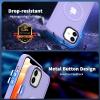 imageCACOE Magnetic Case for iPhone 12 ampamp iPhone 12 Pro 2020 61 inchCompatible with MagSafe ampamp Magnetic Car Phone MountTPU Thin Phone Cases Cover Protective Shockproof AntiFingerprintMatte BlackLight Purple