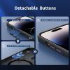 imageCACOE Magnetic Case for iPhone 12 ampamp iPhone 12 Pro 2020 61 inchCompatible with MagSafe ampamp Magnetic Car Phone MountTPU Thin Phone Cases Cover Protective Shockproof AntiFingerprintMatte BlackLight Blue