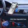 imageCACOE Magnetic Case for iPhone 12 ampamp iPhone 12 Pro 2020 61 inchCompatible with MagSafe ampamp Magnetic Car Phone MountTPU Thin Phone Cases Cover Protective Shockproof AntiFingerprintMatte BlackDark Red