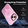imageCACOE Magnetic Case for iPhone 12 ampamp iPhone 12 Pro 2020 61 inchCompatible with MagSafe ampamp Magnetic Car Phone MountTPU Thin Phone Cases Cover Protective Shockproof AntiFingerprintMatte BlackPink