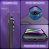 imageCACOE Magnetic Case for iPhone 12 ampamp iPhone 12 Pro 2020 61 inchCompatible with MagSafe ampamp Magnetic Car Phone MountTPU Thin Phone Cases Cover Protective Shockproof AntiFingerprintMatte BlackDark Purple