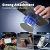 imageCACOE Magnetic Case for iPhone 12 ampamp iPhone 12 Pro 2020 61 inchCompatible with MagSafe ampamp Magnetic Car Phone MountTPU Thin Phone Cases Cover Protective Shockproof AntiFingerprintMatte BlackLight Gray